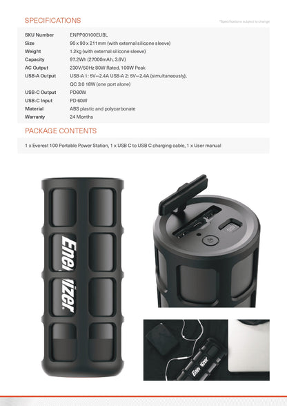 Energizer Everest 100 Power Bank